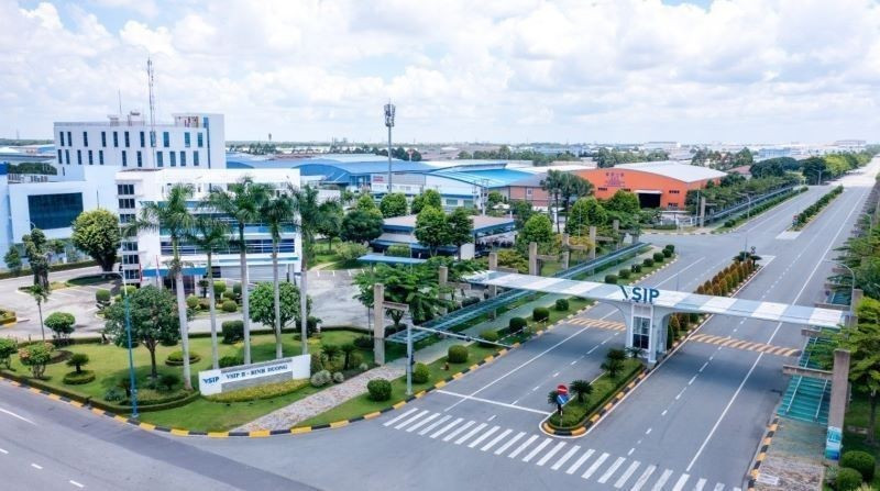 胡志明市二号VSIP工业园区。图自越南人民报
