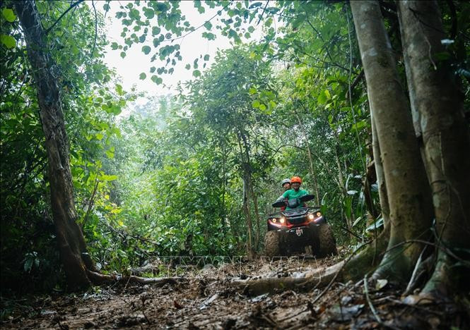 广平省签署三项山林旅游资源租赁协议 助力旅游业发展。图自越通社