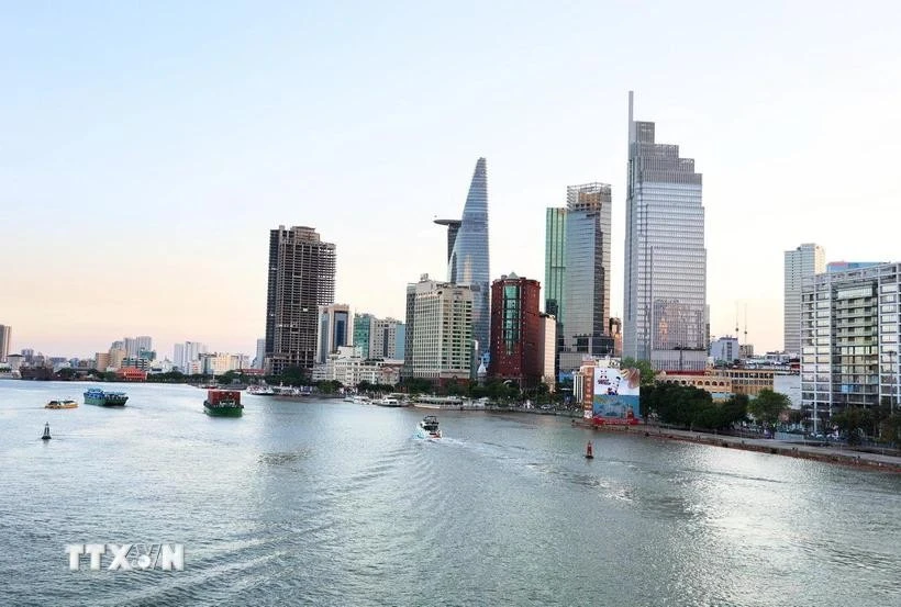 胡志明市一角。图自越通社