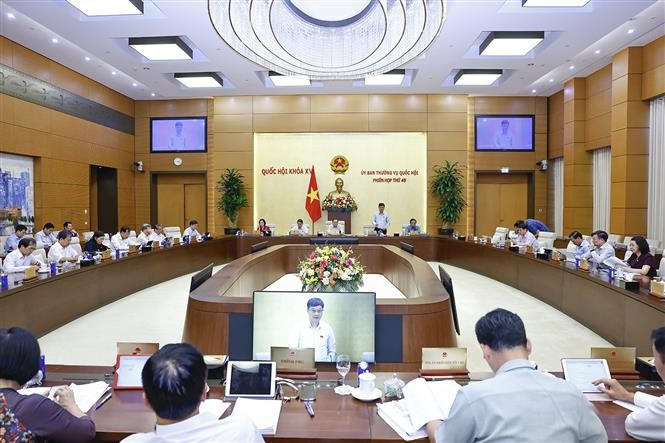 会议现场。图自越通社