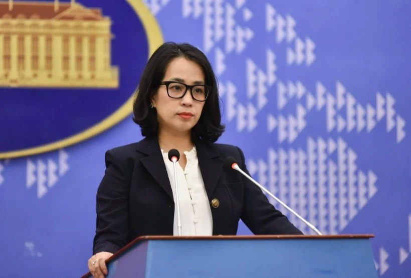 越南外交部发言人范秋姮。图自越通社