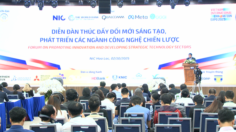 论坛现场。图自越通社