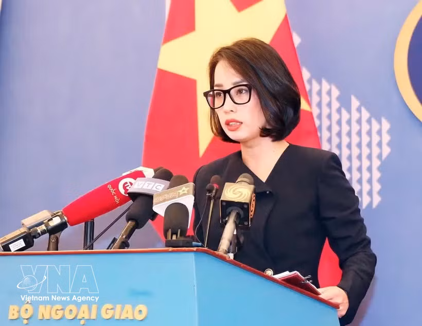 越南外交部发言人范秋姮。图自vietnamplus