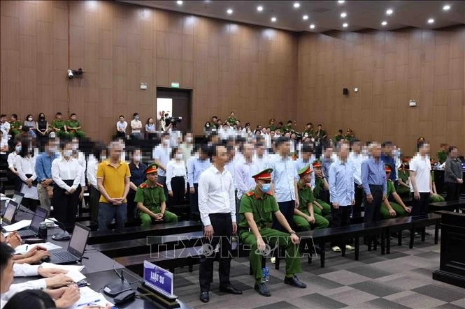 郑文决获减刑14年。图自越通社