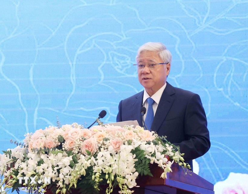越南祖国阵线中央委员会主席杜文战。图自越通社