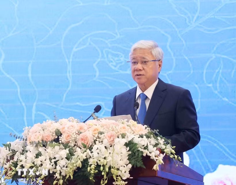 越南祖国阵线中央委员会主席杜文战。图自越通社