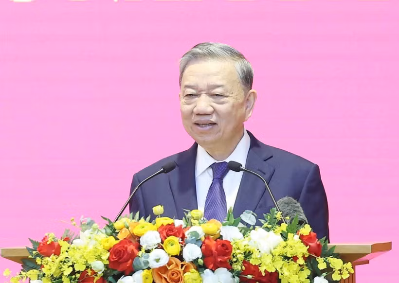 越南共产党中央委员会总书记苏林。图自越通社