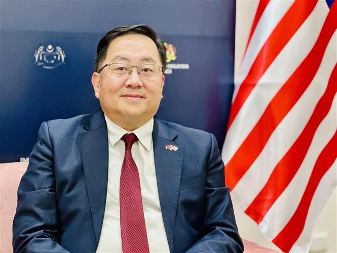 马来西亚驻越南大使陈扬泰。图自越通社