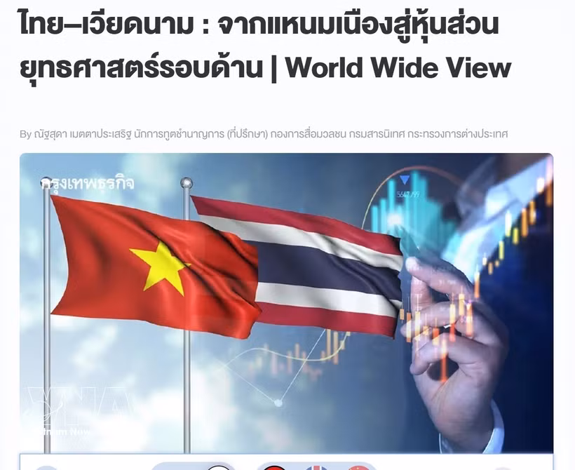 泰国媒体《曼谷商报》屏幕截图