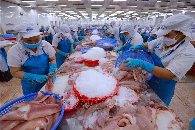 2025年第一季度越南农林水产品出口额增长13%。图自越通社
