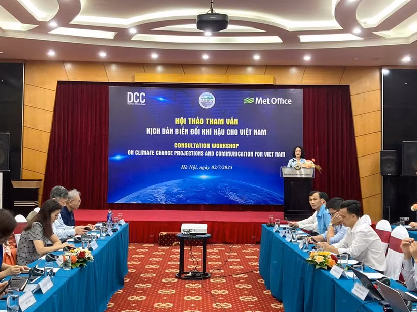 研讨会现场。图自越通社