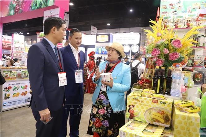 170多家越南企业参加2025年泰国曼谷亚洲食品和饮料展览会。图自越通社