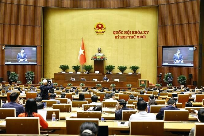 会议现场。图自越通社