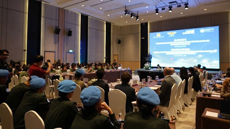 研讨会场景。图自越通社