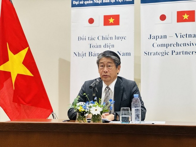 日本驻越南大使伊藤直树。图自越通社