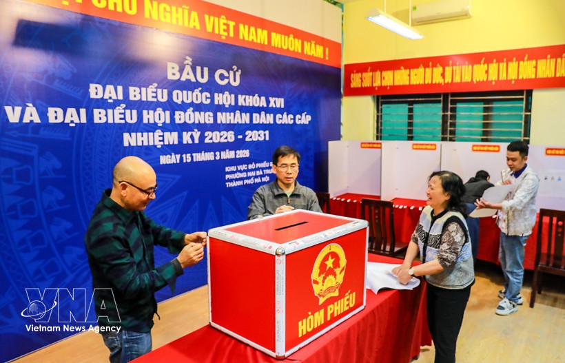 第十六届国会代表和2026-2031年任期各级人民议会代表选举的准备工作正在同步开展。图自越通社