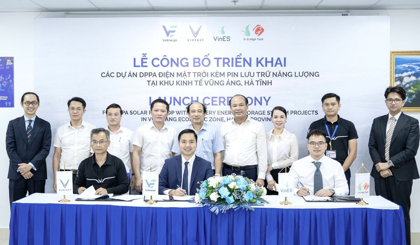 谅解备忘录签署仪式现场。图自越通社