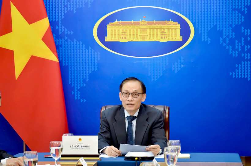 越南外交部代部长黎怀忠。图自越通社
