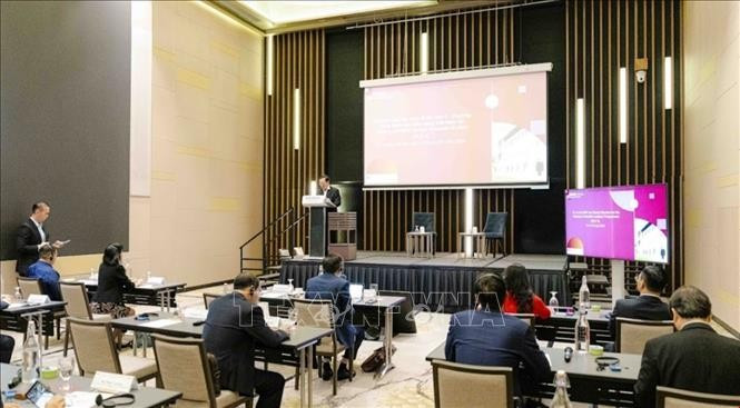 培训班现场。图自越通社