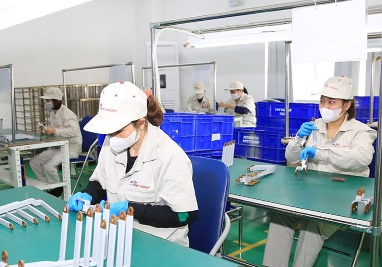 助推越南配套产业发展的新动力。图自越通社