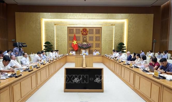 会议现场。图自越通社