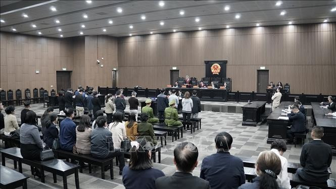 “救援航班”案件二审公开宣判。图自越通社