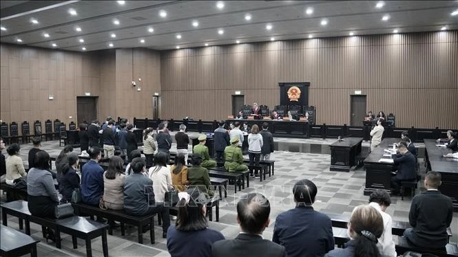 “救援航班”案件二审公开宣判。图自越通社