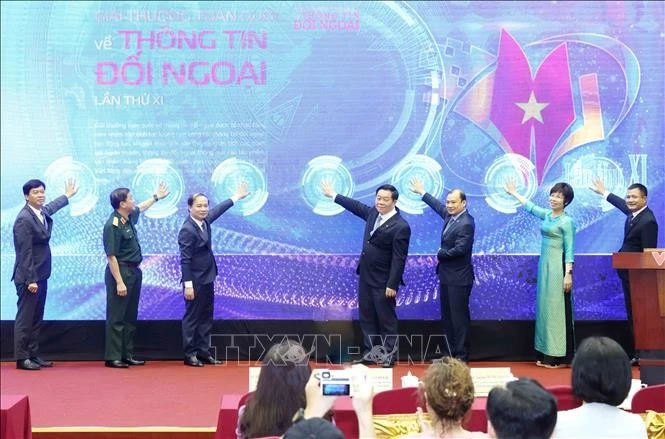 第十一届全国对外新闻奖正式启动。图自越通社