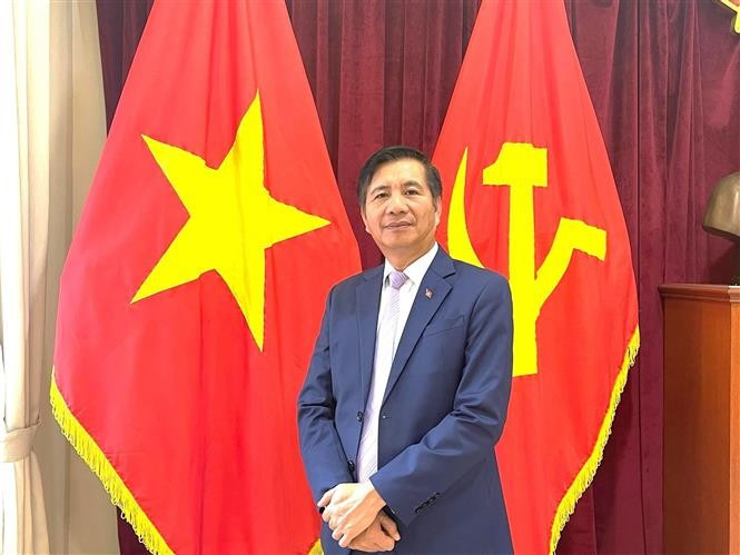 越南驻马来西亚大使丁玉玲。图自越通社