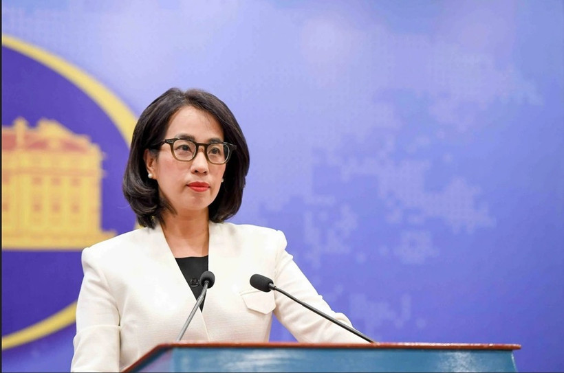越南外交部发言人范秋姮。图自越通社