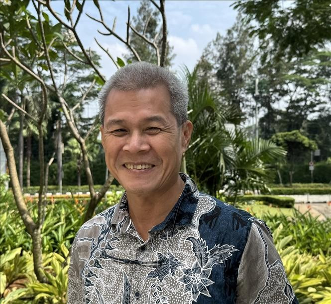 东盟与东亚经济研究院(ERIA)高级专家陈东方。图自越通社