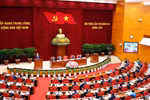 会议场景。图自越通社