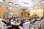 第三次全国选举委员会会议于11月10日举行。图自越通社