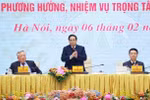 政府总理范明政出席会议。图自越通社