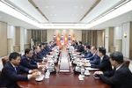 会谈现场。图自越通社
