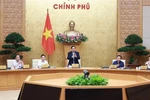 越南政府总理范明政主持召开9月政府立法工作专题会议。图自越通社