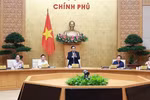 越南政府总理范明政主持召开9月政府立法工作专题会议。图自越通社