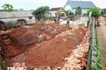 北江省为住房困难的革命有功者家庭举行住房建设开工仪式。图自越通社