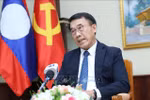 老挝人民革命党中央对外关系部部长本莱·班达努冯。图自越通社