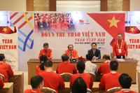 会面场景。图自越通社