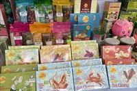 同塔省大米制品备受美国和欧洲消费者喜爱。图自越通社