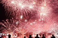 2025年岘港国际烟花节。图自越通社