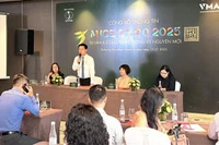 会奖旅游分会主席阮德英公布2025年越南会奖旅游博览会相关信息。图自越通社