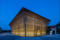 武重义建筑事务所作品“富国大世界迎宾馆”。图自互联网