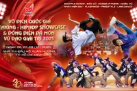 2025年全国霹雳舞—嘻哈舞展示锦标赛及多项目娱乐舞蹈集体表演有望成为重要的里程碑，有助于确立越南在地区街舞版图上的地位。。图自VIRESA