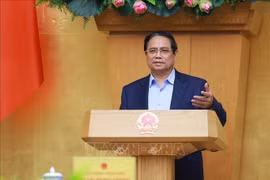 越南政府总理范明政。图自越通社