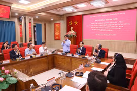 研讨会现场。图自越通社
