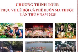 得乐省推出34条旅游线路，为邦美蜀咖啡节提供服务。图自互联网