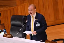 泰国商业部长披猜·纳利巴塔潘。图自《曼谷邮邮报》