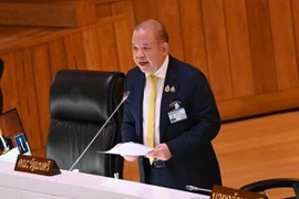 泰国商业部长披猜·纳利巴塔潘。图自《曼谷邮邮报》
